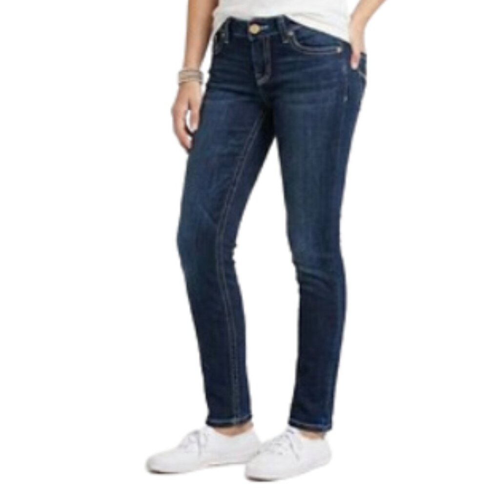 Kut From the Kloth Ursula Jeans Ankle Skinny Mid-Rise Dark Wash, EUC, size 6